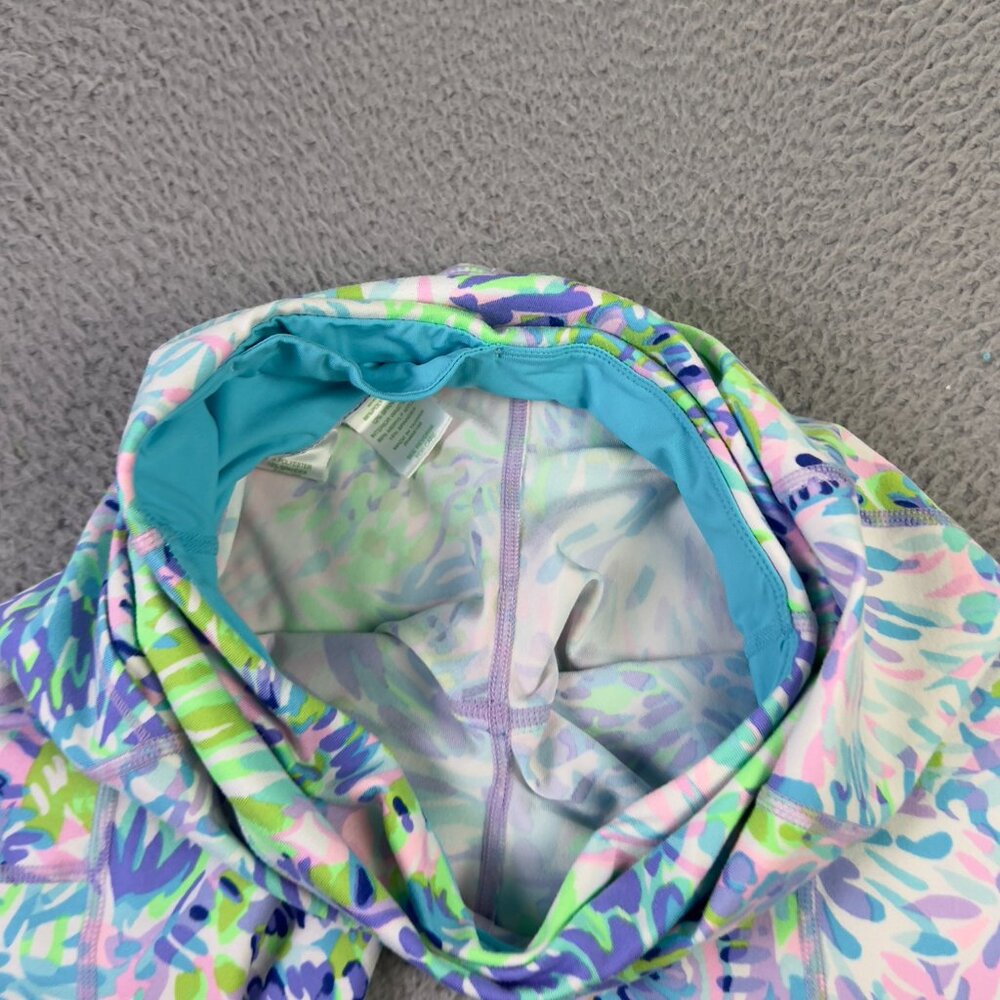 Lilly Pulitzer Luxletic Leggings Womens XS UPF 50+ Weekender 21" High Rise Crop - Picture 4 of 9
